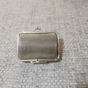 Silver Mesh Coin Purse